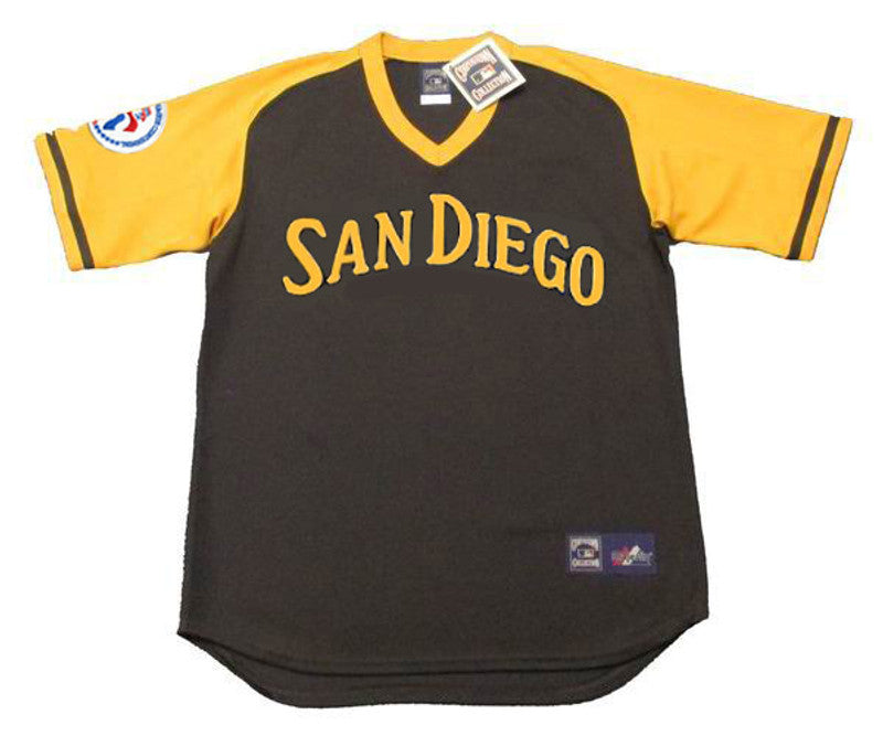 WM SDP 1976 Away Baseball Throwback Stitched Jersey, Vintage Baseball Jersey, Retro Sewn Jersey