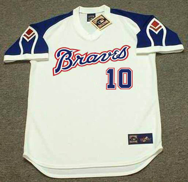 Chipper Jones Atlanta Braves 1970s Baseball jersey retro stitched fan gear RTJ01436
