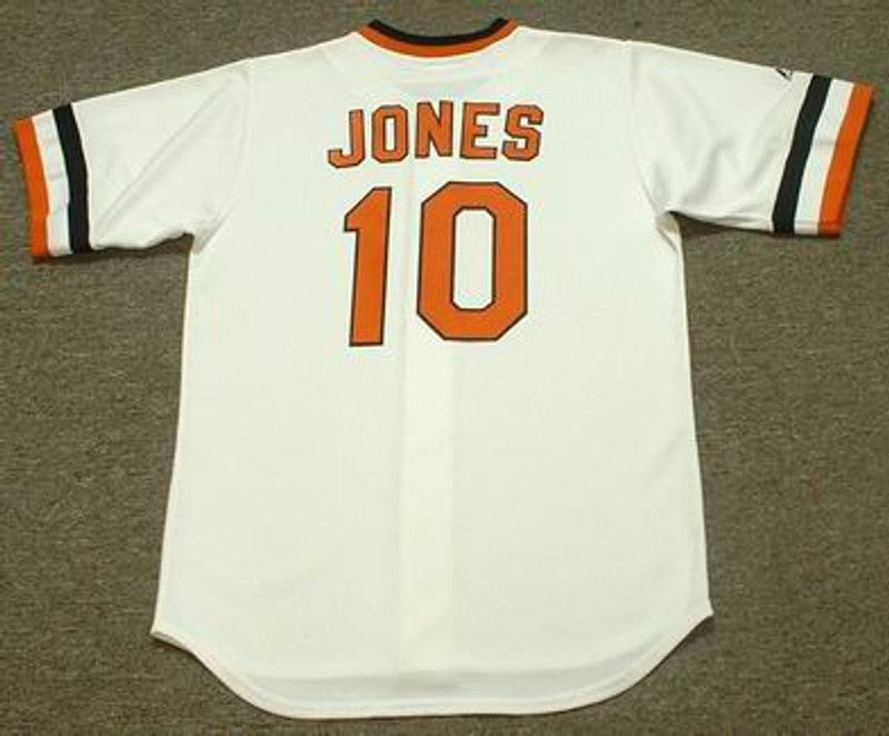 AJ BO 1980s Cooperstown Throwback Stitched Jersey, Vintage Baseball Jersey, Retro Sewn Jersey