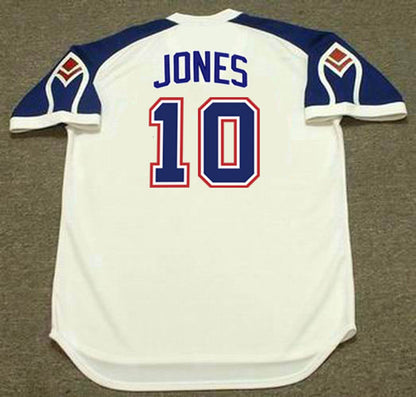 Chipper Jones Atlanta Braves 1970s Baseball jersey retro stitched fan gear RTJ01436