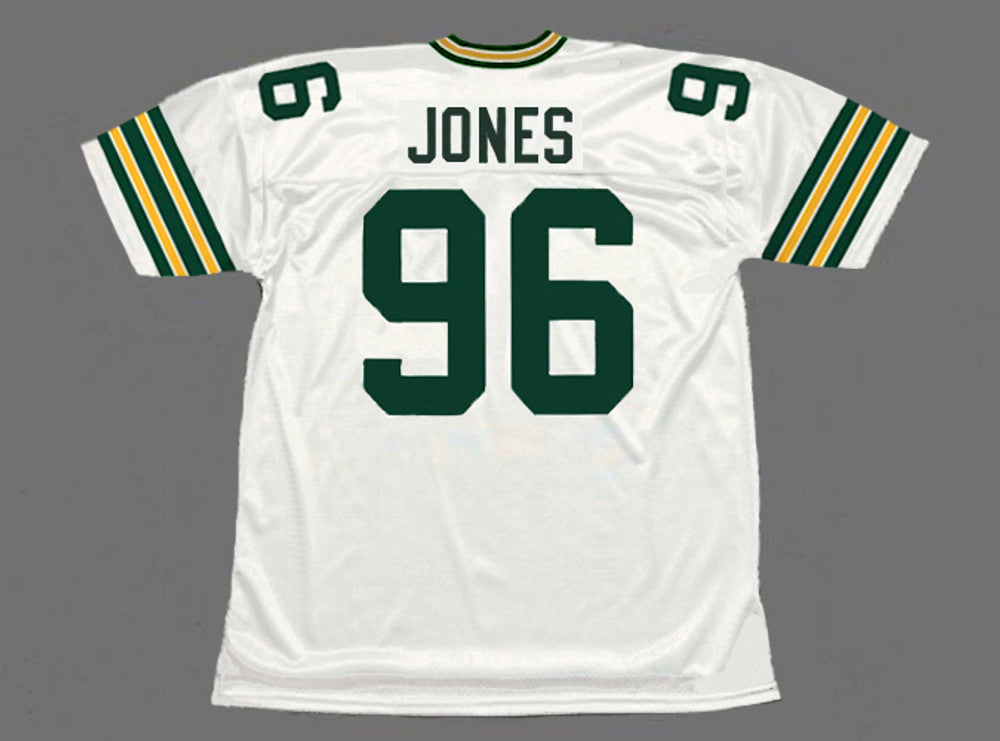 Green Bay Packers Sean Jones 1994 Throwback Green Football Jersey product image