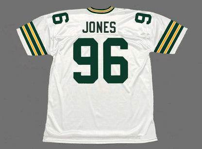 Green Bay Packers Sean Jones 1994 Throwback Green Football Jersey product image