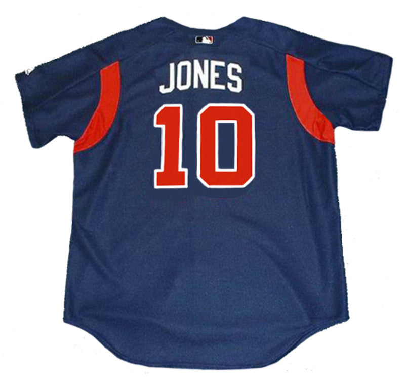 Chipper Jones Atlanta Braves 2003 Baseball jersey retro stitched fan gear RTJ01433