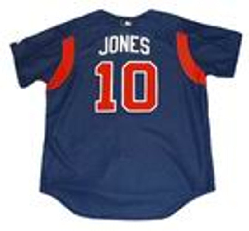 Chipper Jones Atlanta Braves 2003 Baseball jersey retro stitched fan gear RTJ01433