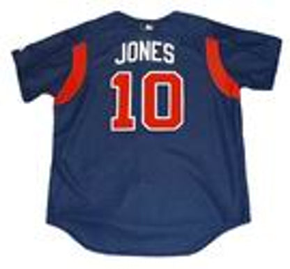 Chipper Jones Atlanta Braves 2003 Baseball jersey retro stitched fan gear RTJ01433