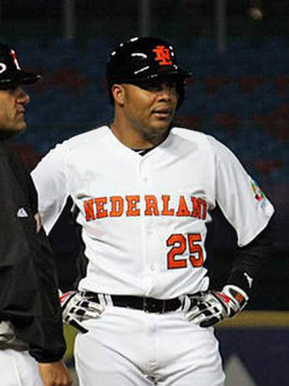 Andruw Jones 2006 Netherlands 2006 Baseball jersey retro stitched fan gear RTJ01907