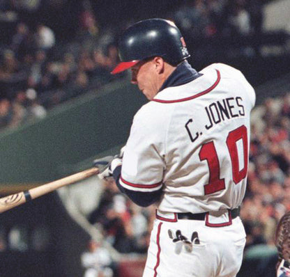 Chipper Jones Atlanta Braves 1995 Baseball jersey retro stitched fan gear RTJ01434