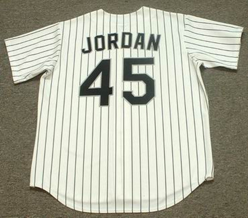 MJ CWS 1994 Home Baseball Throwback Stitched Jersey, Vintage Baseball Jersey, Retro Sewn Jersey