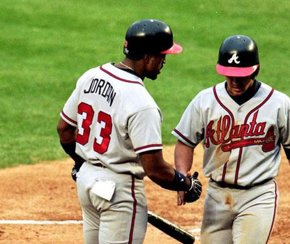 Brian Jordan Atlanta Braves 1999 Baseball jersey retro stitched fan gear RTJ01622