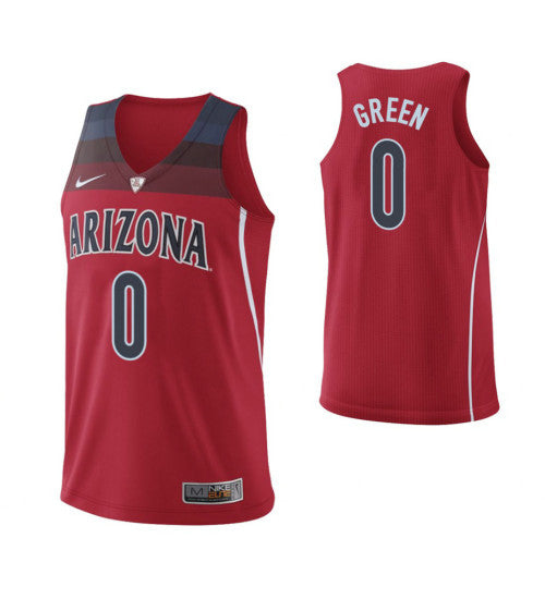 Arizona Wildcats Josh Green Hyper Elite College Basketball Jersey Red retro stitched fan jersey RTJ12285 image 1
