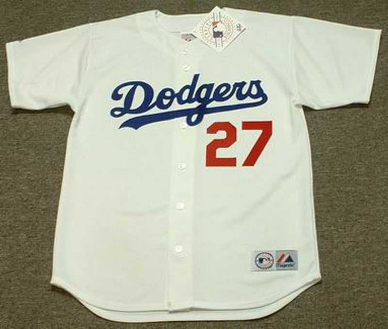 MK LAD 2008 Throwback Home Baseball Stitched Jersey, Vintage Baseball Jersey, Retro Sewn Jersey
