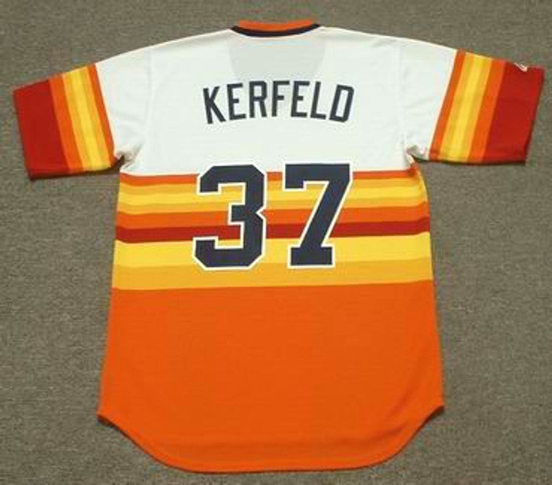 Charlie Kerfeld Houston Astros 1986 Baseball jersey retro stitched fan gear RTJ01490
