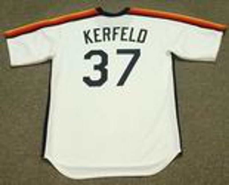 Charlie Kerfeld Houston Astros 1987 Baseball jersey retro stitched fan gear RTJ01489