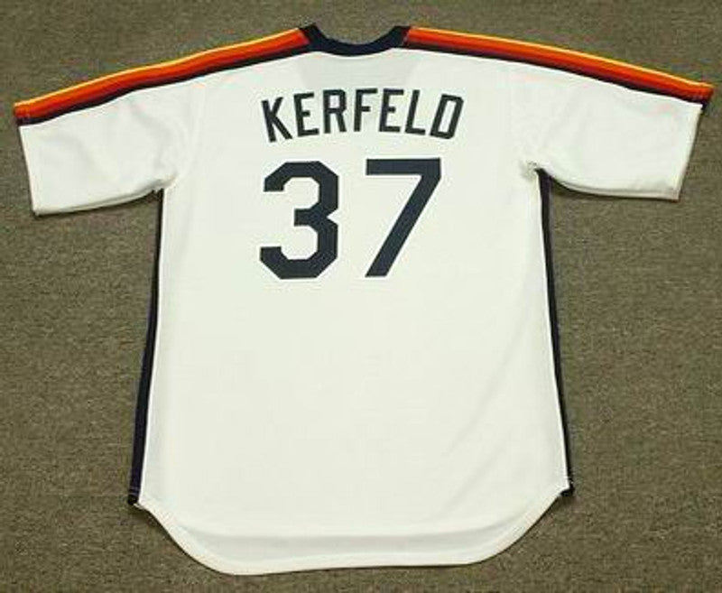 Charlie Kerfeld Houston Astros 1987 Baseball jersey retro stitched fan gear RTJ01489