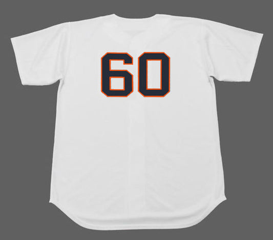 DK HC 1960s Throwback Home Baseball Stitched Jersey, Vintage Baseball Jersey, Retro Sewn Jersey