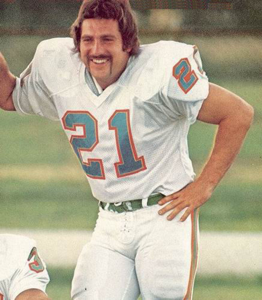 Miami Dolphins Jim Kiick 1972 Throwback Football Jersey product image