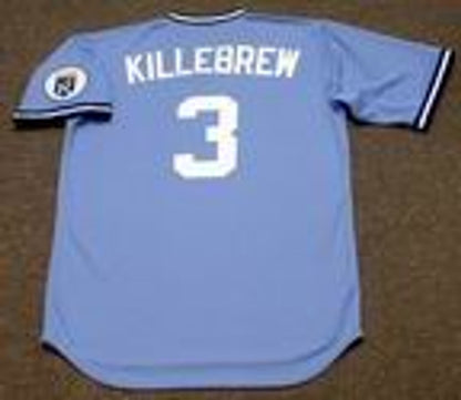 Harmon Killebrew Kansas City Royals 1975 Baseball jersey retro stitched fan gear RTJ00770