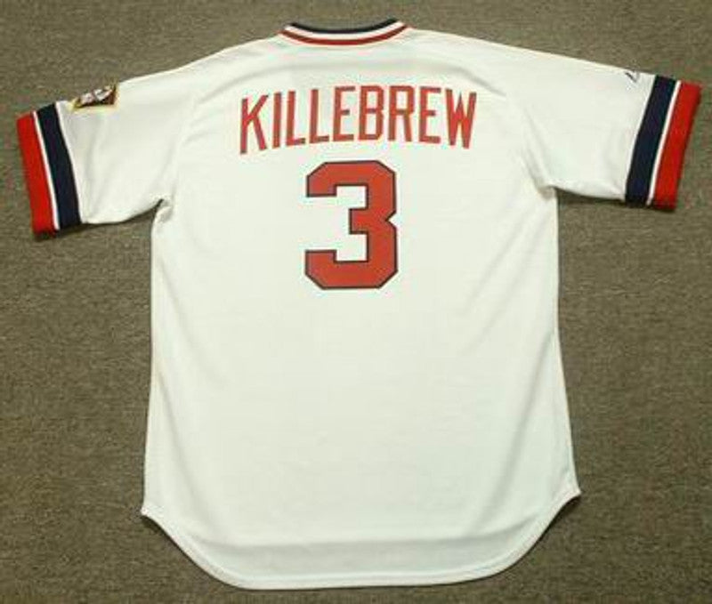 Harmon Killebrew Minnesota Twins 1974 Baseball jersey retro stitched fan gear RTJ00767