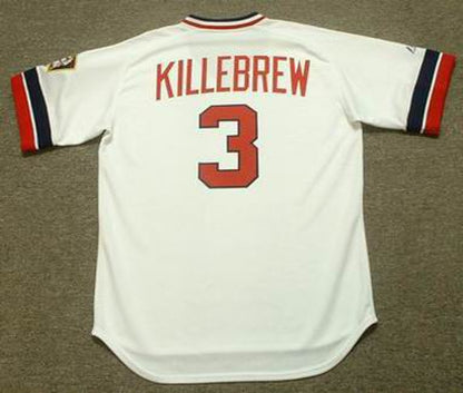 Harmon Killebrew Minnesota Twins 1974 Baseball jersey retro stitched fan gear RTJ00767