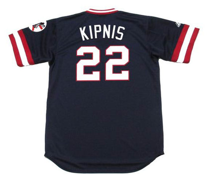 Jason Kipnis Cleveland Indians 1970s Baseball jersey retro stitched fan gear RTJ00655