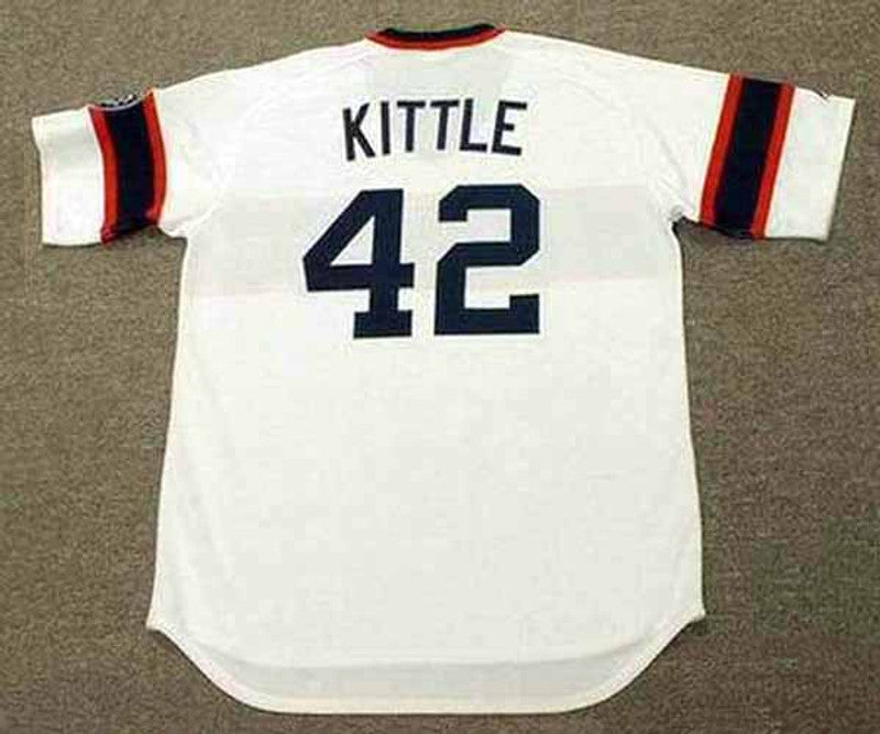 RK CWS 1985 Home Throwback Baseball Stitched Jersey, Vintage Baseball Jersey, Retro Sewn Jersey