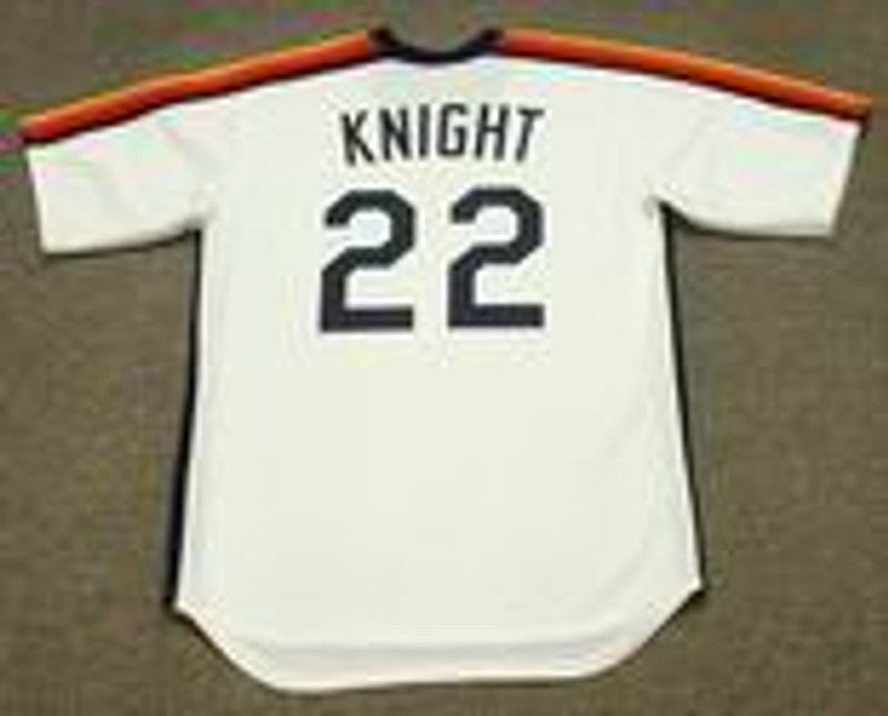RK HA 1984 Cooperstown Throwback Baseball Stitched Jersey, Vintage Baseball Jersey, Retro Sewn Jersey