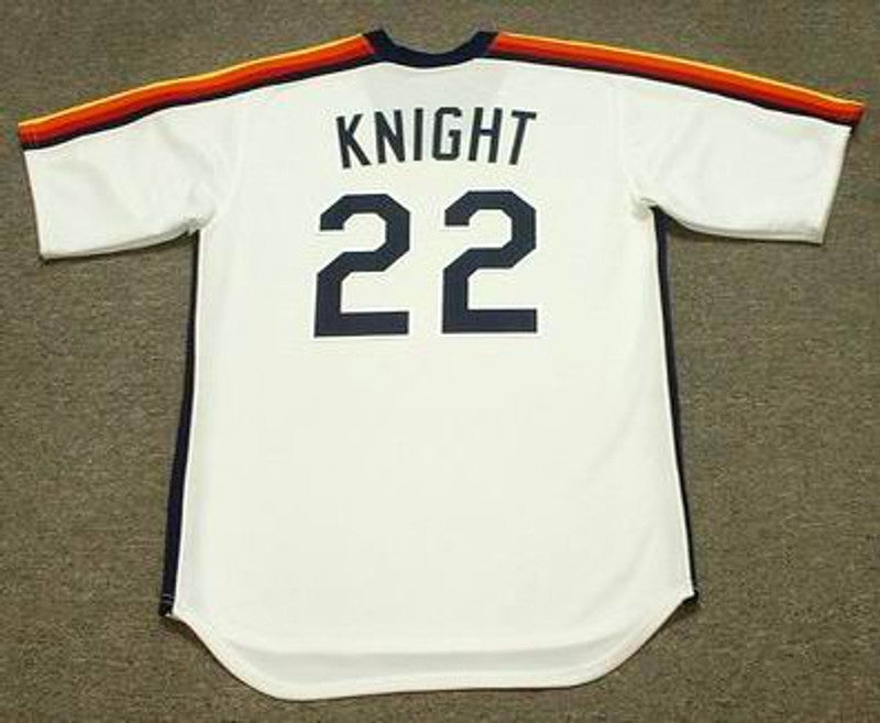 RK HA 1984 Cooperstown Throwback Baseball Stitched Jersey, Vintage Baseball Jersey, Retro Sewn Jersey
