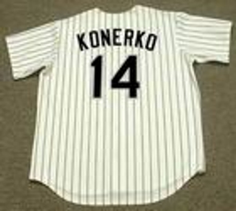PK CWS 2006 Home Throwback Baseball Stitched Jersey, Vintage Baseball Jersey, Retro Sewn Jersey