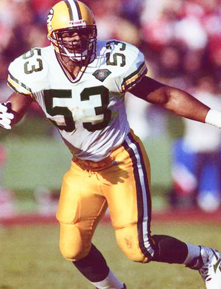 Green Bay Packers George Koonce 1994 Throwback Green Football Jersey product image
