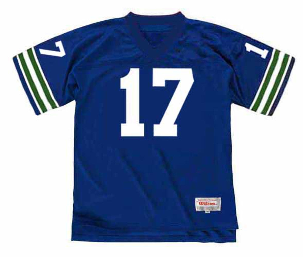 Seattle Seahawks Dave Krieg 1982 Throwback Football Jersey product image