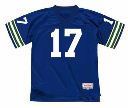 Seattle Seahawks Dave Krieg 1982 Throwback Football Jersey product image
