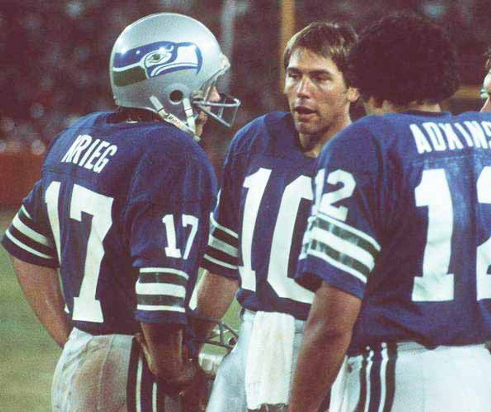 Seattle Seahawks Dave Krieg 1982 Throwback Football Jersey product image