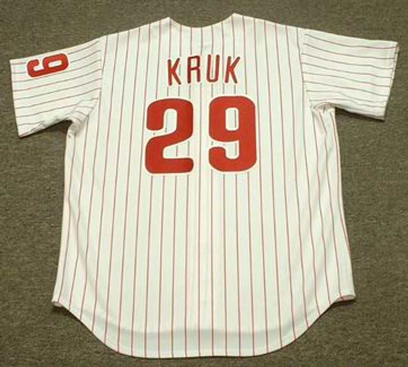John Kruk Philadelphia Phillies 1993 Baseball jersey retro stitched fan gear RTJ00422