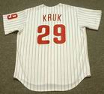 John Kruk Philadelphia Phillies 1993 Baseball jersey retro stitched fan gear RTJ00422
