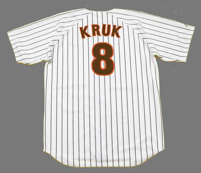 John Kruk San Diego Padres 1988 Baseball jersey retro stitched fan gear RTJ00420