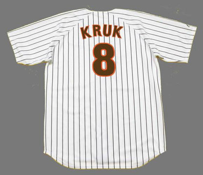 John Kruk San Diego Padres 1988 Baseball jersey retro stitched fan gear RTJ00420