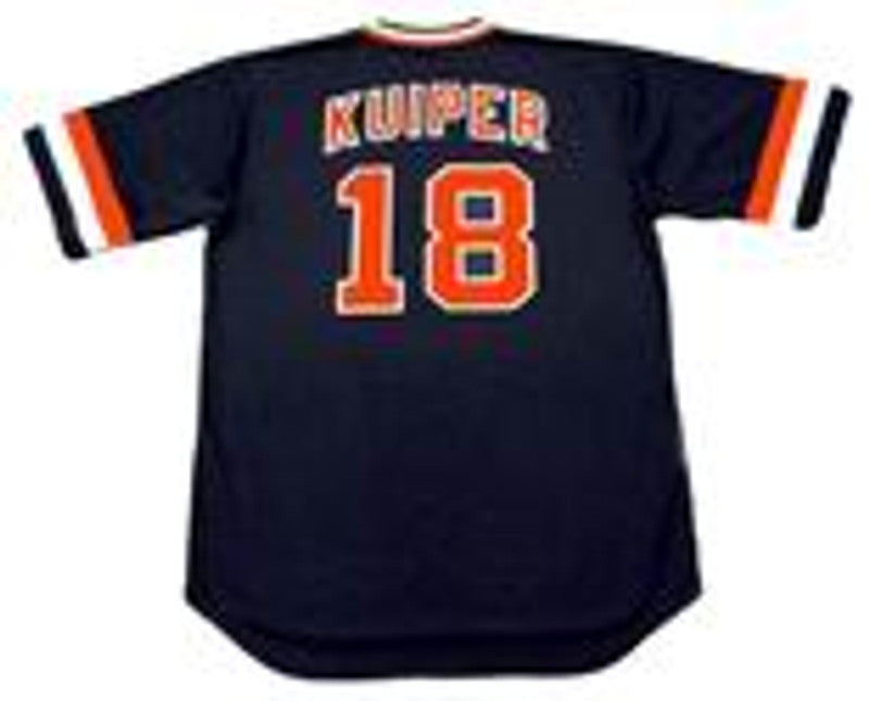 DK SFG 1982 Cooperstown Away Baseball Stitched Jersey, Vintage Baseball Jersey, Retro Sewn Jersey