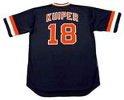 Duane Kuiper San Francisco Giants 1982 Baseball jersey retro stitched fan gear RTJ01084