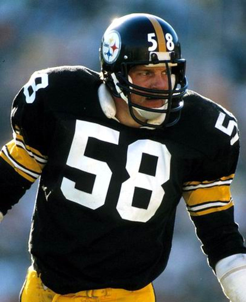 Pittsburgh Steelers Jack Lambert 1979 Home Throwback Football Jersey product image