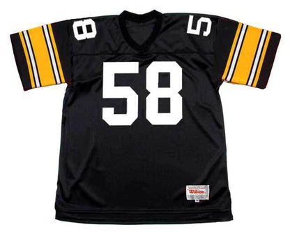 Pittsburgh Steelers Jack Lambert 1979 Home Throwback Football Jersey product image