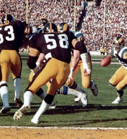 Pittsburgh Steelers Jack Lambert 1979 Home Throwback Football Jersey product image