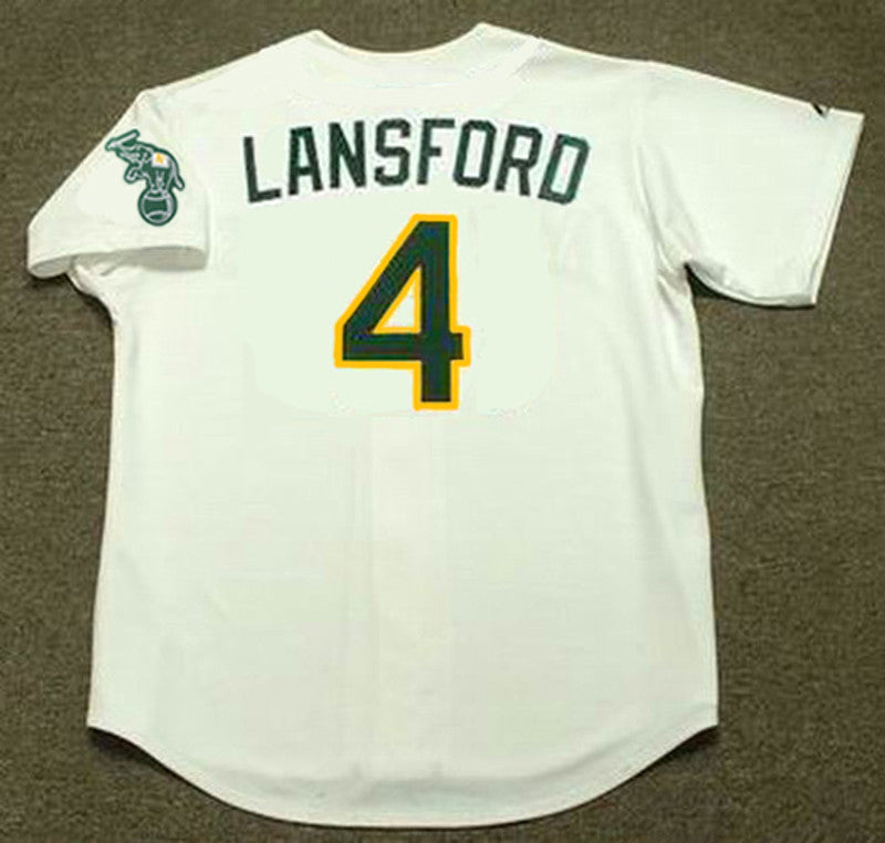 Carney Lansford Oakland Athletics 1989 Baseball jersey retro stitched fan gear RTJ01518