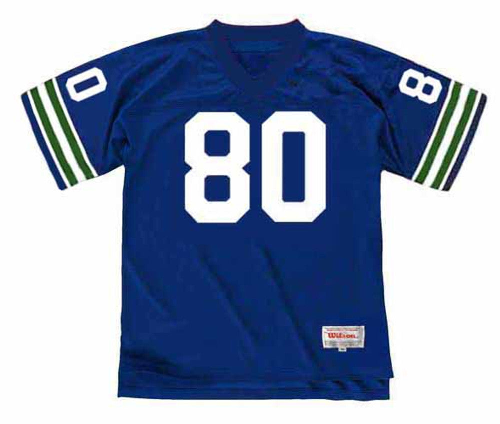 Seattle Seahawks Steve Largent 1981 Throwback Football Jersey product image