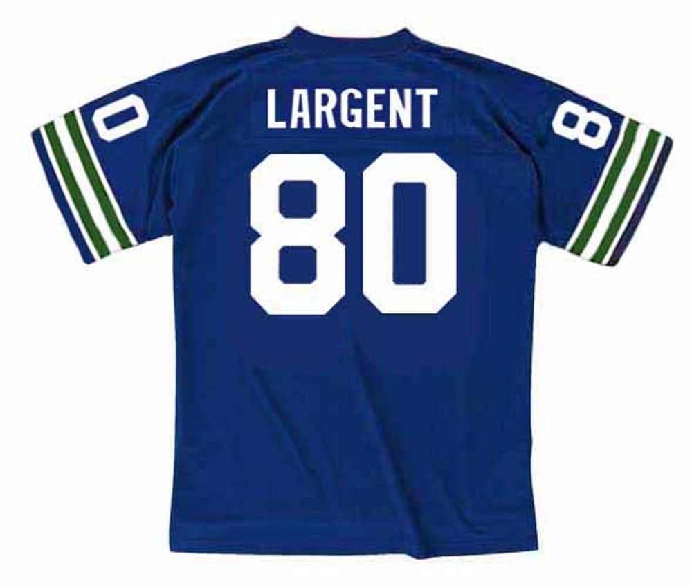 Seattle Seahawks Steve Largent 1981 Throwback Football Jersey product image