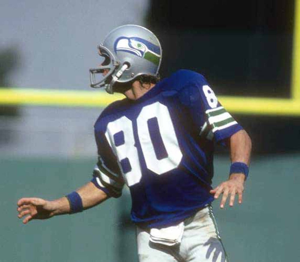 Seattle Seahawks Custom Throwback Football Jersey product image