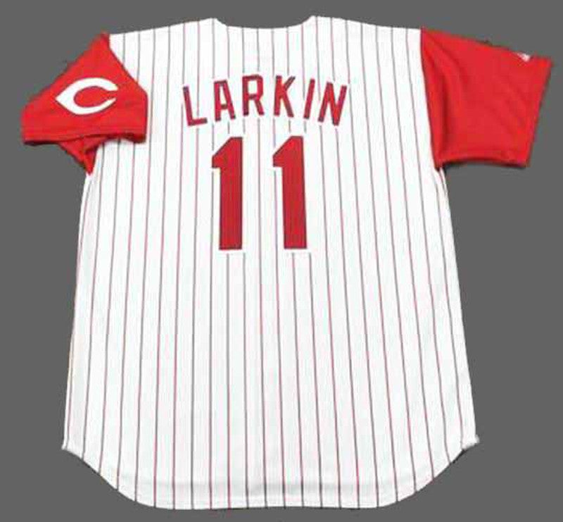 Barry Larkin Cincinnati Reds 1995 Baseball jersey retro stitched fan gear RTJ01825
