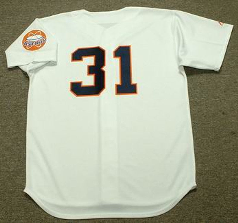 Don Larsen Houston Astros 1965 Baseball jersey retro stitched fan gear RTJ01114
