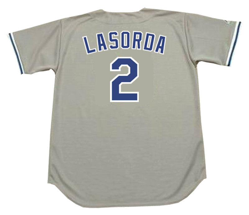 TL LAD 1981 Away Baseball Throwback Stitched Jersey, Vintage Baseball Jersey, Retro Sewn Jersey