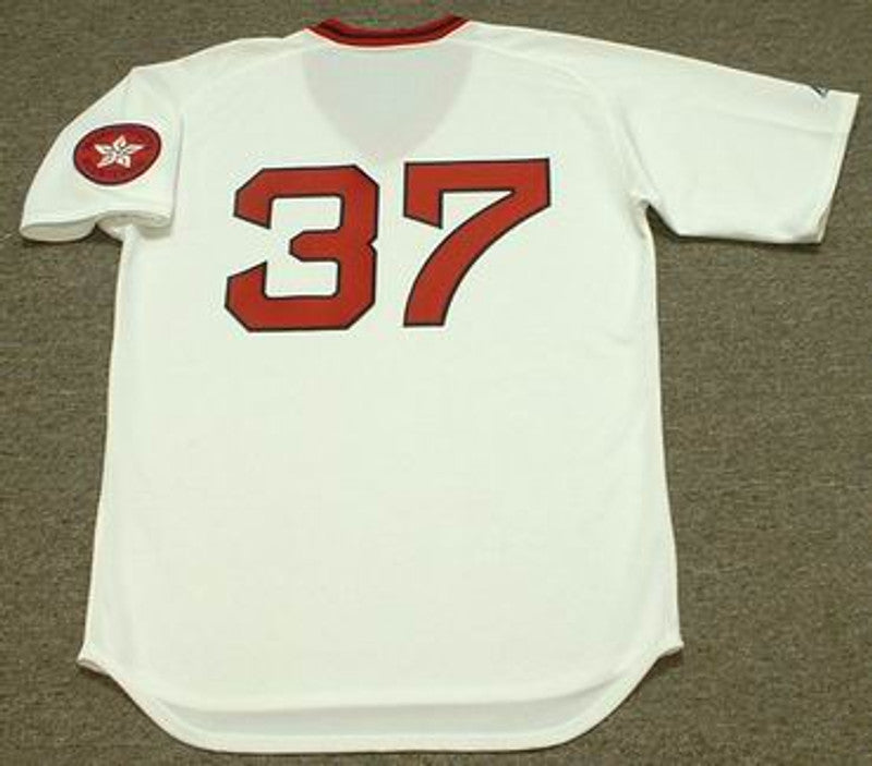 BL BRS 1975 Cooperstown Home Throwback Baseball Stitched Jersey, Vintage Baseball Jersey, Retro Sewn Jersey