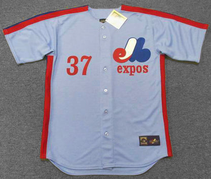 Bill Lee Montreal Expos 1981 Baseball jersey retro stitched fan gear RTJ01770